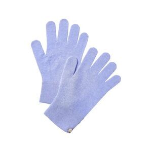 Brodie Cashmere Button Cuff Cashmere Gloves, Blue